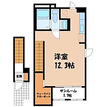 ヴァルト日の出  ｜ 栃木県栃木市日ノ出町（賃貸アパート1R・2階・37.53㎡） その2