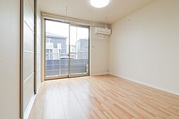 東武宇都宮線 新栃木駅 バス11分 総合運動公園東下車 徒歩4分の賃貸アパート 2階1LDKのリビング/ダイニング