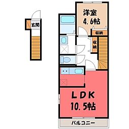 JR水戸線 川島駅 徒歩12分