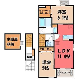 JR両毛線 栃木駅 徒歩33分
