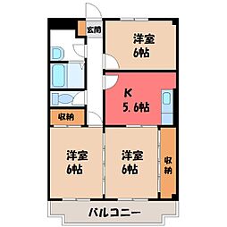 JR東北本線 小山駅 徒歩23分
