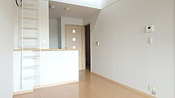 JR水戸線 結城駅 徒歩7分の賃貸アパート 2階1SKのリビング/ダイニング