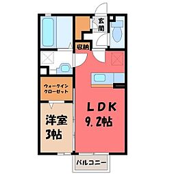 JR東北本線 石橋駅 徒歩16分