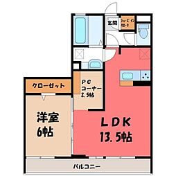 ブランキューブ 2階
