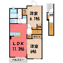 インマイドリーム II 2階/-