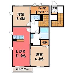 グランディール 2階