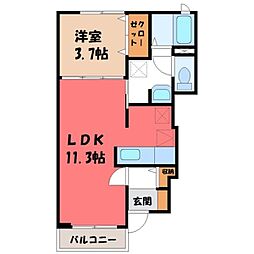 JR水戸線 下館駅 徒歩15分 1階/-