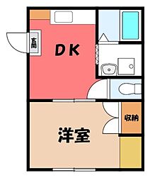 JR東北本線 小山駅 徒歩21分 2階/-