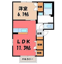 グランシード藤本 B 1階