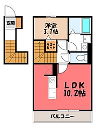 JR東北本線 小山駅 徒歩19分 2階/-