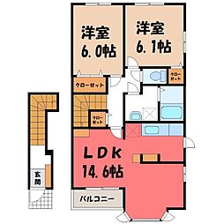 ペアハウスヒロセ G 2階/-