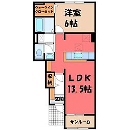 東武日光線 新大平下駅 徒歩33分 1階/-