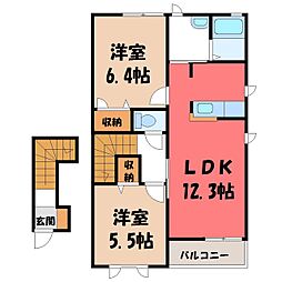 シャルマン Ｂ 2階/-