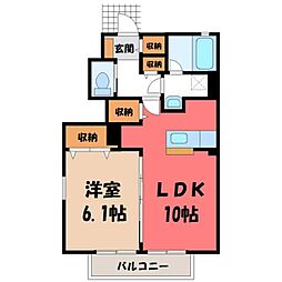JR東北本線 小山駅 バス12分 ケーヨーＤ2前下車 徒歩6分