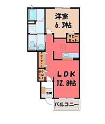 フォンテーヌ.ブロー B 1階