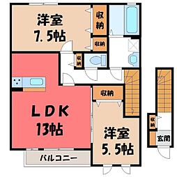 ヘルシーホーム 2階/-