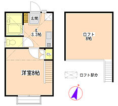 コートクラール 105 ｜ 埼玉県川口市芝西２丁目3-9（賃貸アパート1K・1階・23.19㎡） その2