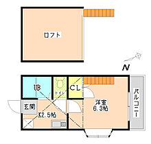 ハイツルミナス 201 ｜ 埼玉県蕨市南町２丁目9-17（賃貸アパート1K・2階・20.20㎡） その2