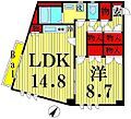 ポポラーレイワイ2階15.5万円