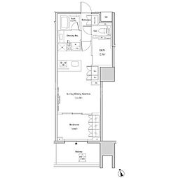 間取図画像 1SLDK