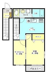 間取図画像 1SDK