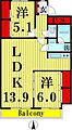 東武西新井東口サンライトマンションA9階14.5万円