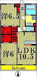 メゾンコンフォール 2階
