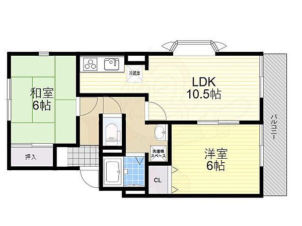 プルミエール代官町 ｜奈良県大和郡山市代官町(賃貸アパート2LDK・3階・55.91㎡)の写真 その2