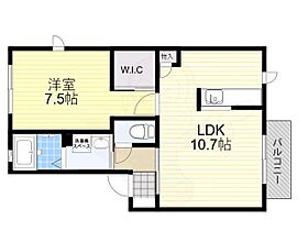 スプリングヒルズ2  ｜ 京都府木津川市州見台８丁目（賃貸アパート1LDK・1階・42.30㎡） その2