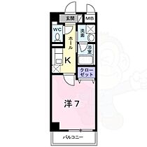 サンシャイン　富雄駅前  ｜ 奈良県奈良市富雄北１丁目2番24号（賃貸マンション1K・4階・26.02㎡） その2