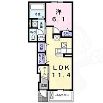 Heritage1  ｜ 奈良県奈良市中山町（賃貸アパート1LDK・1階・44.22㎡） その2