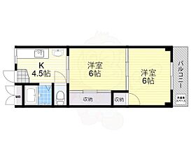 大和ビルマンションA棟  ｜ 奈良県奈良市鳥見町１丁目（賃貸マンション2K・3階・29.35㎡） その2