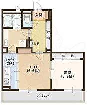 クラヴィエ西木辻  ｜ 奈良県奈良市西木辻町（賃貸アパート1LDK・2階・43.89㎡） その2