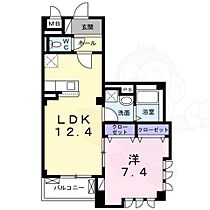 大安寺2丁目マンション  ｜ 奈良県奈良市大安寺２丁目（賃貸マンション1LDK・2階・47.76㎡） その2