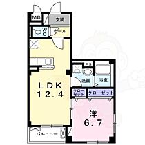 大安寺2丁目マンション  ｜ 奈良県奈良市大安寺２丁目（賃貸マンション1LDK・1階・46.39㎡） その2