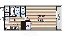 JPレジデンス新大宮 1Kの間取図画像