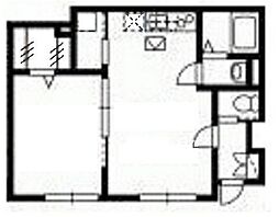 Premier 1LDKの間取図画像