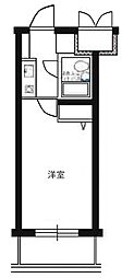 クリオ宮前平弐番館 1Kの間取図画像