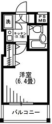 SOCIETY宮前平 1Kの間取図画像