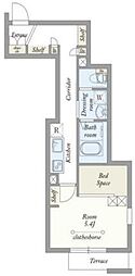 MyStyle川崎大師 1SKの間取図画像