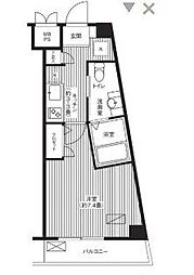プラザSTH 1Kの間取図画像