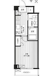 プラザSTH 1Kの間取図画像