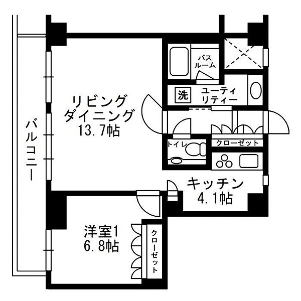 アーバンパーク代官山III 507｜東京都渋谷区猿楽町(賃貸マンション1LDK・5階・55.13㎡)の写真 その2