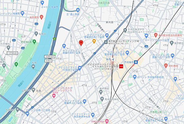 ＬＩＭＥ　ＲＥＳＩＤＥＮＣＥ　ＨＩＫＩＦＵＮＥ（ライムレジデ 514｜東京都墨田区東向島１丁目(賃貸マンション3LDK・5階・71.20㎡)の写真 その17