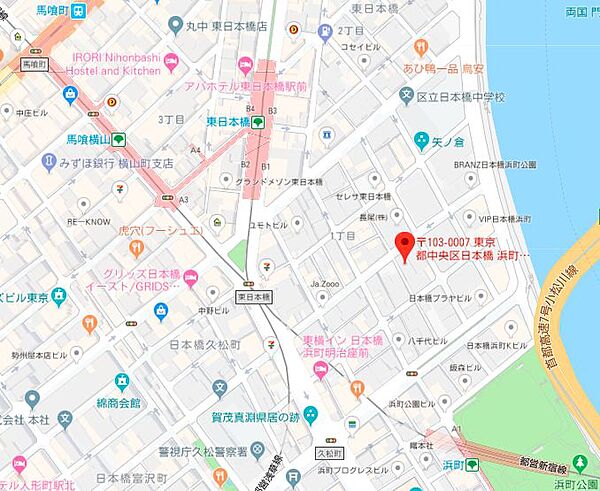 アスコットパーク日本橋浜町BISIKI 3F｜東京都中央区日本橋浜町１丁目(賃貸マンション1LDK・3階・43.65㎡)の写真 その20