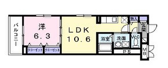 ノークス 402｜東京都品川区豊町１丁目(賃貸マンション1LDK・4階・42.49㎡)の写真 その2