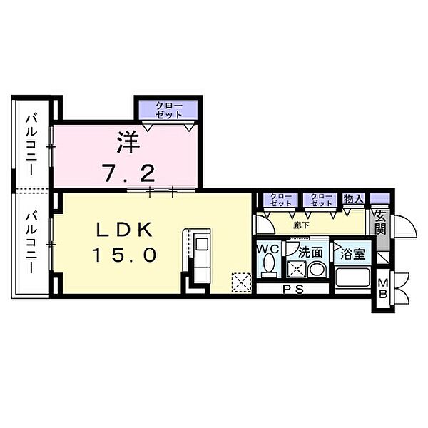 ノークス 102｜東京都品川区豊町１丁目(賃貸マンション1LDK・1階・56.66㎡)の写真 その2