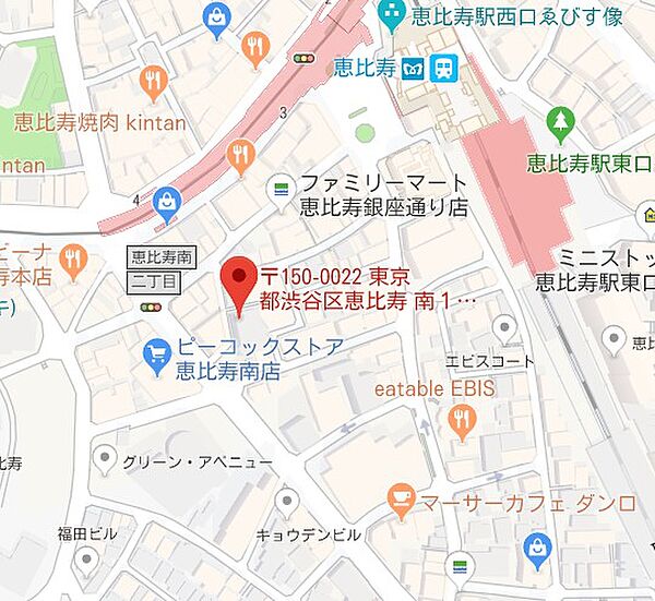 パークハビオ恵比寿 802｜東京都渋谷区恵比寿南１丁目(賃貸マンション1R・8階・25.04㎡)の写真 その22