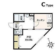 エスメラルダ大森 103 ｜ 東京都品川区南大井５丁目26-10（賃貸マンション1K・1階・25.30㎡） その2