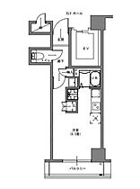 インプルーブ白金 403 ｜ 東京都港区白金３丁目17-17（賃貸マンション1R・4階・22.16㎡） その2